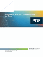 ImageNow Using An Oracle Database Best Practices Guide 6.7.x
