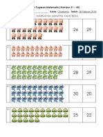 Lembaran Tugasan Matematik 21 - 30