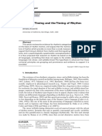 Rhythm, Timing and The Timing of Rhythm: Original Paper