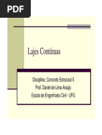 Aula 4_ Lajes - Lajes Contínuas