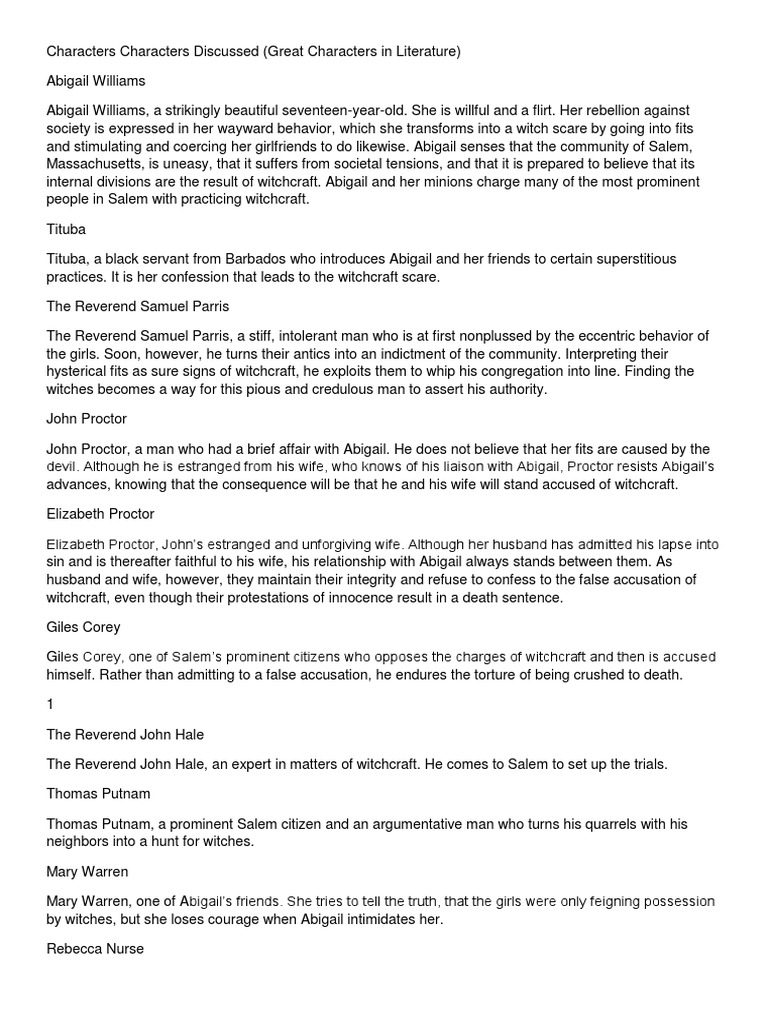 Crucible PDF Religion And Belief