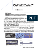 Procedee Tehnologice Speciale Utilizate in Aeronautica. Uzinarea Chimica