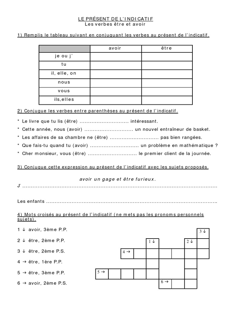 Les Valeurs Du Present Exercices Corriges Pdf