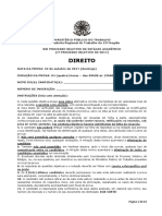 Processo seletivo MPT aborda Direito