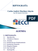 Clases 1-5 Criptografia ECCI 2016-2 Sem