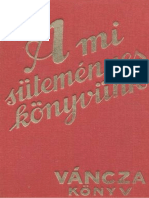 Váncza - A Mi Süteményeskönyvünk PDF