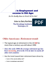 Trends in Employment and Income in Old Age:: Gary Burtless