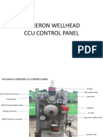 Cameron Wellhead CCU Panel