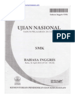 Naskah Soal UN Bahasa Inggris SMK 2014 Paket 1.pdf