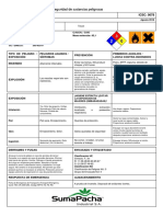 Hoja de Datos de Seguridad Tolueno