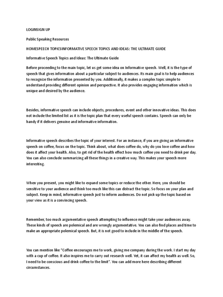 An analysis of the informative speech of mark sandoval 07 image