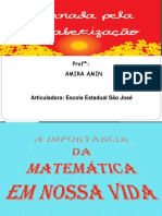 Jornal de Alfabetização Multiplicação e Divisão