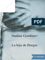 Nadine Gordimer - La Hija de Burguer PDF