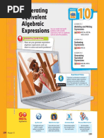 6th Grade Math Module 10 - Respuestas