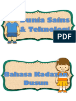 Label Kelas