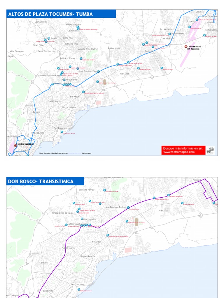 Mapas Rutas Buses 02 | PDF | Business