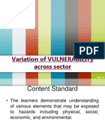 Chapter 2 Variations of Vulnerability Across Sector