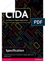 CIDA Specification of Certificate in Digital Applications