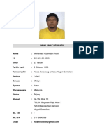 Biodata Nizam Rosli