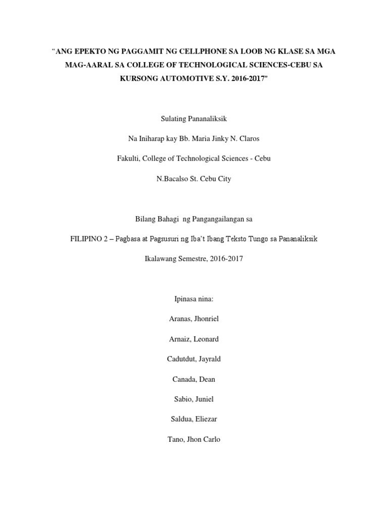 Balangkas konseptwal halimbawa picture