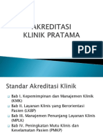 Akreditasi Klinik Dan DPM