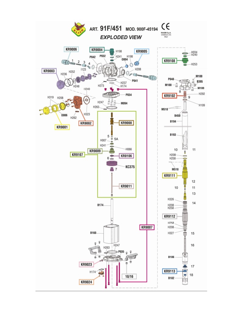Italian PumpRaasm manual book