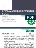 Keselamatan Dan Kesehatan Kerja