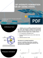 FYP1 Presentation hydrate formation