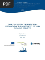 A63 Tank Cleaning in the Baltic Sea