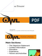 How to write Resume.ppt