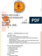 Mata Kuliah Kewirausahaan