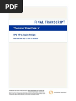 Download HP to Acquire ArcSight Investor webcast transcript by Hewlett-Packard SN37359027 doc pdf