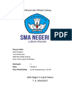 Interferensi Dan Difraksi Cahaya