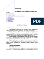 A.I.4 - Cauzele Care Inlatura Caracterul Penal Al Faptei