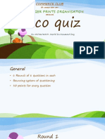 Eco Quiz: Green Finger Prints Organisation