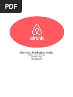 Services Marketing Airbnb Audit 1 PDF