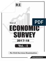 Economic Survey 2017 18 Volume 1
