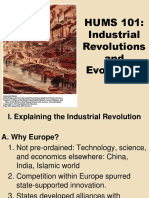 Industrial Revolutions and Evolutions: Explaining Why Europe and Britain Led the Way