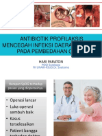 Antibiotik Profilaksis Mencegah Infeksi Daerah Operasi Pada Pembedahan Obgin