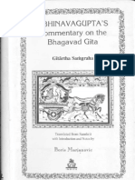 Gita Commentary by Abhinava Gupta PDF