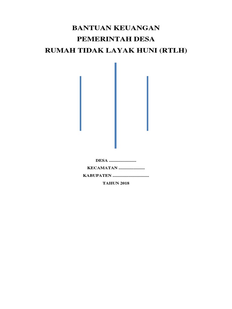 Contoh Referensi Proposal Bankeupemdes Rtlh 2018