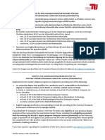 Admission Requirements Suitability Assessment Form M.sc. Computer Science