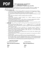 Proforma for IGNU