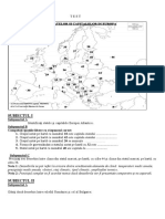 Test 12 C Europa Si Vecinii Romaniei