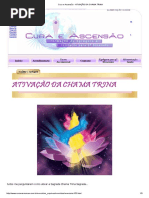 Cura e Ascensão - Ativação Da Chama Trina
