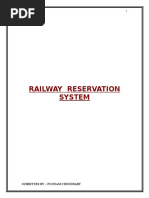 Railway Reservation System