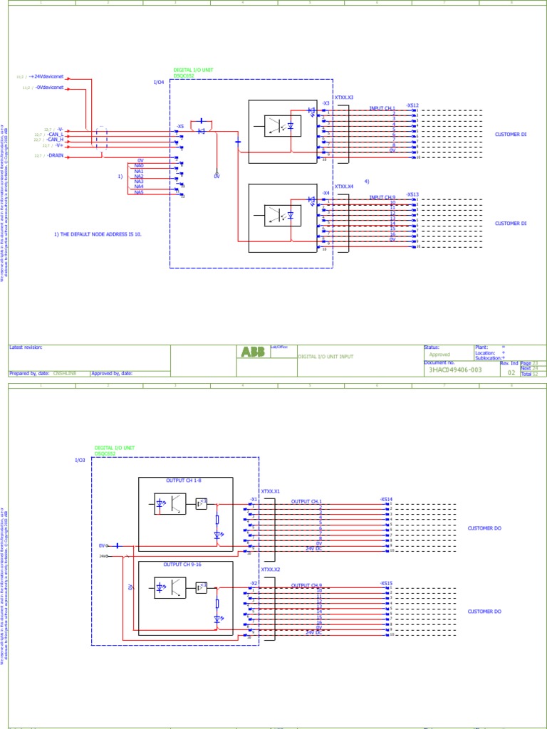 IRC5 Compact IO Circuit Diagram | Electronics | Technology & Engineering