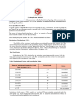 Grading System