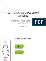 Acute Chole case