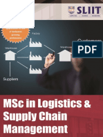 MSC Logistics Supply Chain Mangement